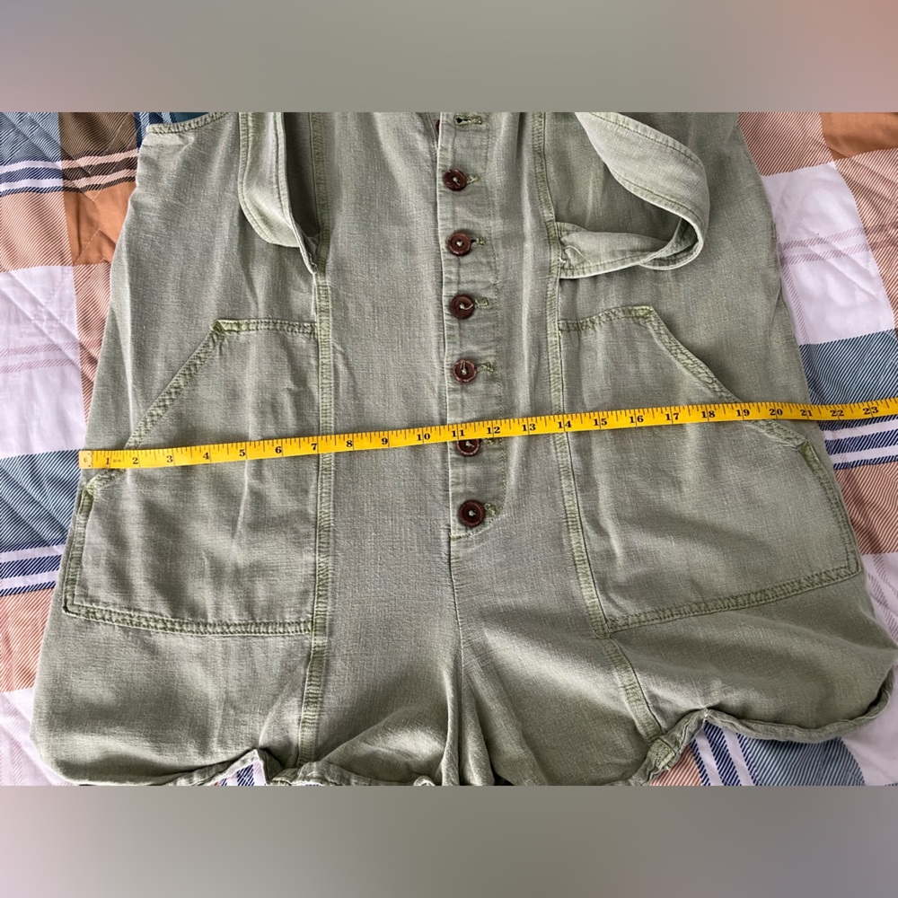 Free People Memphis romper overall shortalls - Picture 9 of 14